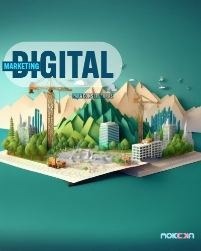 Capa do E-book Marketing Digital para Construtoras